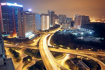 Image showing flyover ay night