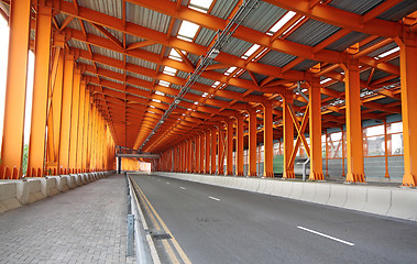 Image showing Interior of urban tunnel without traffic