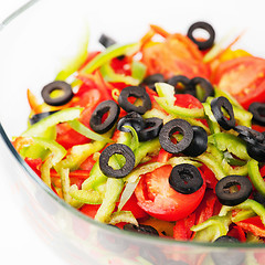 Image showing Bowl of salad