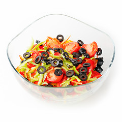 Image showing Bowl of salad