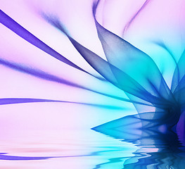 Image showing abstract wave background 