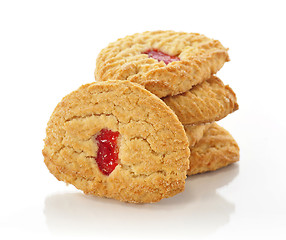 Image showing strawberry cookies