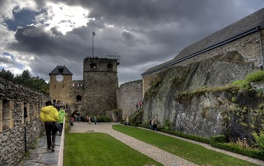 Image showing Bouillon  medieval castle in belgium