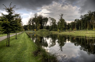 Image showing Castle and park Seneffe in Wallonia