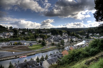 Image showing Bouillon  medieval castle in belgium