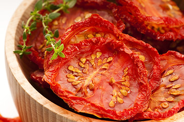 Image showing Italian sun dried tomatoes