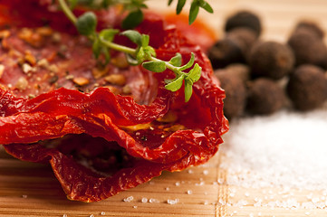 Image showing Italian sun dried tomatoes