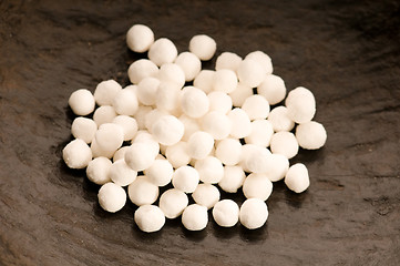 Image showing white tapioca pearls