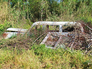 Image showing Hidden car. Linou. Cyprus