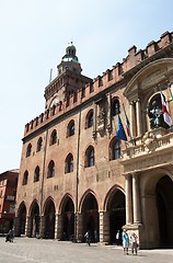 Image showing Bologna streets in europe vacation