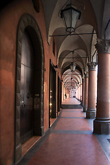 Image showing Bologna streets in europe vacation