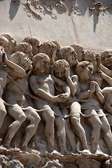 Image showing Dome cathedral Orvieto in Umbria, Italy