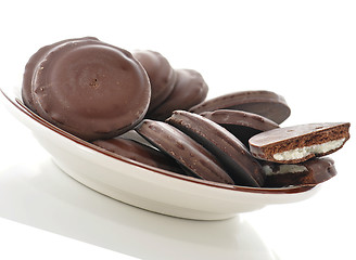Image showing Fudge Chocolate Cookies 
