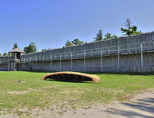 Image showing Colonial Fort Michilimackinac 