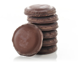 Image showing Fudge Chocolate Cookies