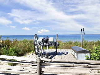 Image showing Colonial Fort Michilimackinac