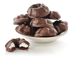 Image showing Fudge Chocolate Cookies