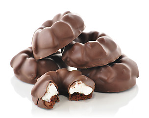 Image showing Fudge Chocolate Cookies