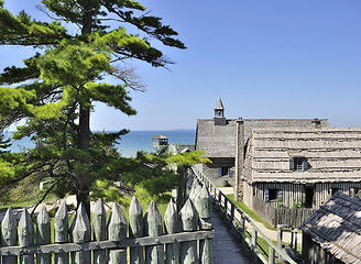 Image showing Colonial Fort Michilimackinac