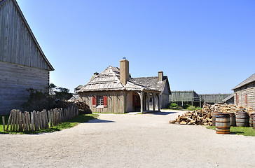 Image showing Colonial Fort Michilimackinac 