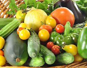 Image showing vegetables assortment