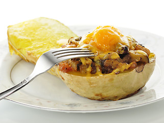 Image showing stuffed squash