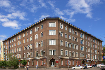 Image showing Corner building.