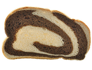 Image showing rye swirl bread