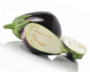 Image showing eggplants