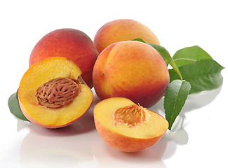 Image showing peaches