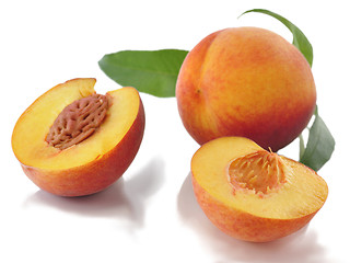 Image showing peaches