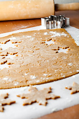 Image showing Gingerbread dough