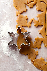 Image showing Gingerbread dough