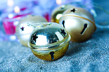 Image showing Christmas baubles