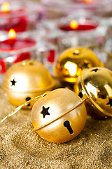 Image showing Christmas baubles