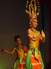 Image showing Thai Dancers