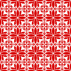 Image showing Seamless floral pattern