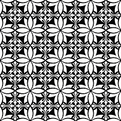 Image showing Seamless floral pattern