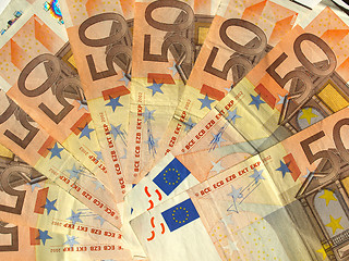 Image showing Euro note