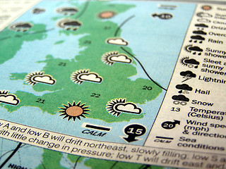 Image showing Weather forecast