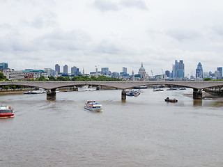 Image showing River Thames in London