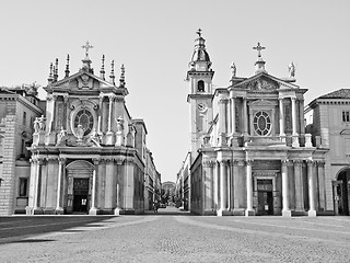Image showing Santa Cristina and San Carlo church