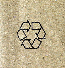 Image showing Corrugated cardboard