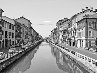 Image showing Naviglio Grande, Milan