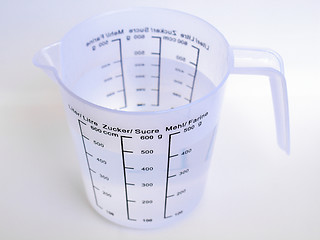 Image showing Measuring cup