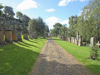 Image showing Glasgow necropolis