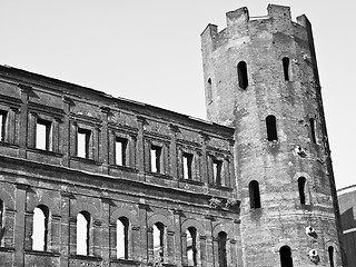 Image showing Porte Palatine, Turin