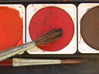 Image showing Painting tools