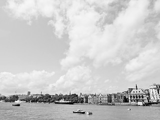 Image showing River Thames in London