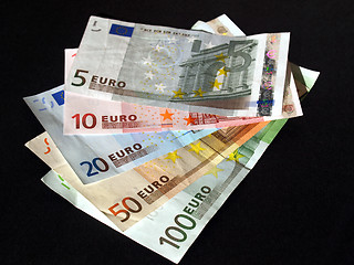 Image showing Euro note